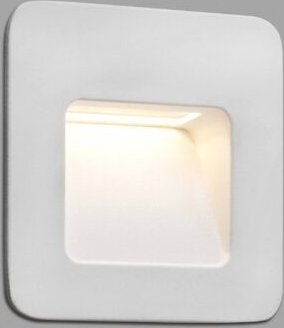 Nase Wandeinbauleuchte weiß matt faro 70395