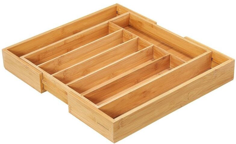 Zassenhaus Besteckeinsatz ausziehbar aus Bambus