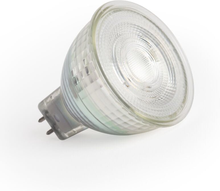 Ledkia - LED-Glühbirne Dimmbar Gu5.3 s11 8W 800 lm Glas 60º No Flicker 2700K Warmweiß