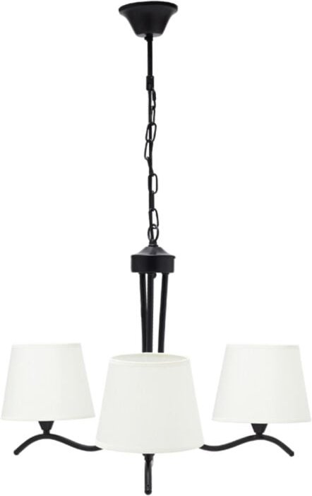 Konsimo - clarika Hängelampe, Schwarz