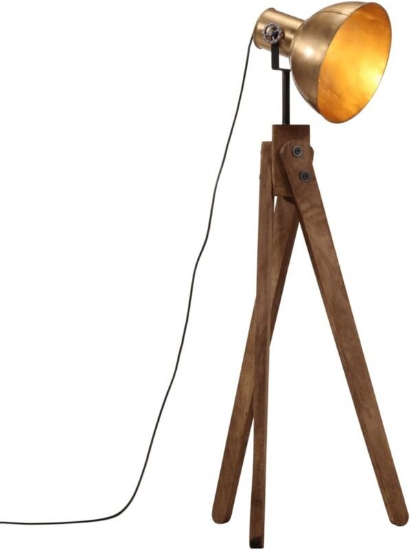 Stehleuchte 25 W Antik Messing 45x45x120 cm E27 vidaXL