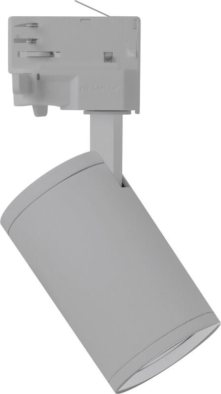 Megaman - Hochvolt-Schienensystem-Leuchte 3phasig GU10 8 w led Silber