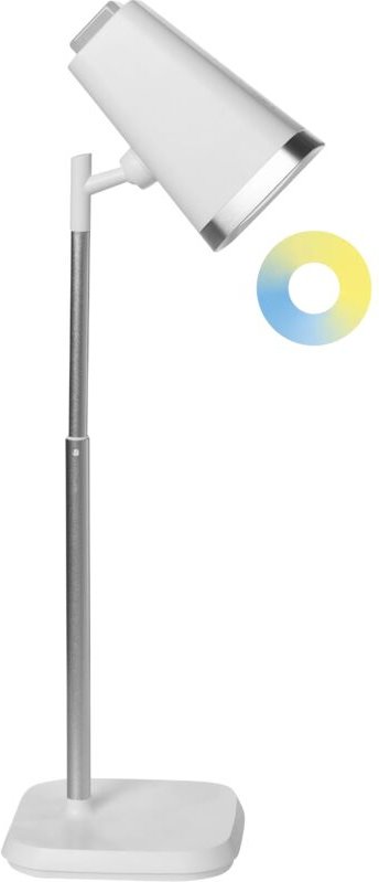 LED Schreibtischlampe MUSCA mit Dimmer Weiß