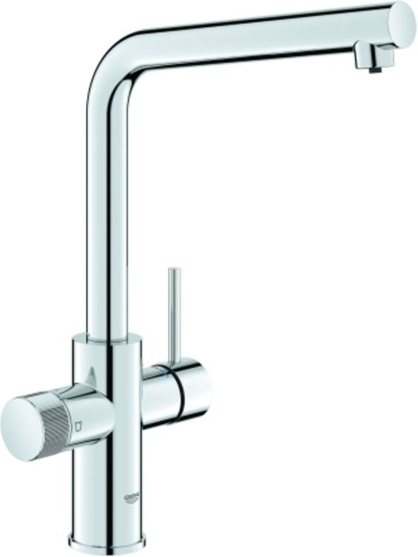 SPT-Batterie GROHE Blue Pure Minta 30588 L-Auslauf chrom