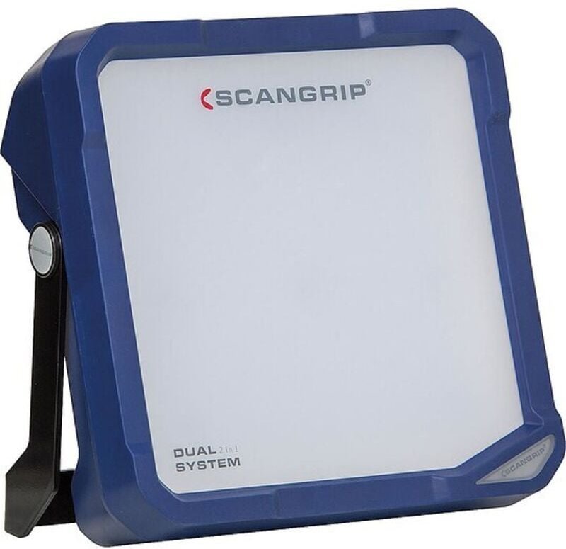 scangrip VEGA LITE C+R Akku-LED-Arbeitsleuchte, Baustrahler, 11,1 V - mit 2,6 Ah Akku - 2500 lm