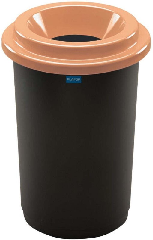 50l braune recyclingtonne - mulltrennung
