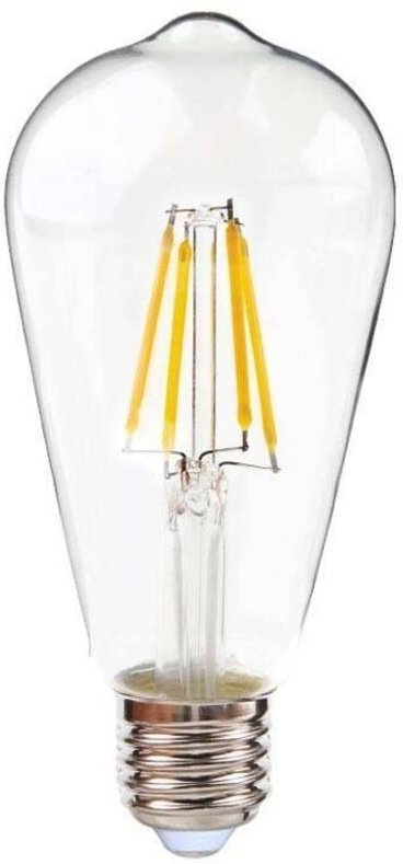 Vintage LED-Glühbirne mit Filament - E27 ST64 - 6W