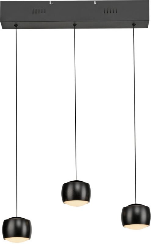 Just Light LED Pendelleuchte Ballini 3 Flammig 220 cm warmweiß