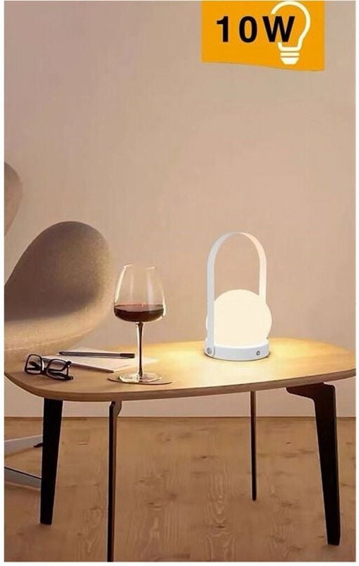 Trade Shop - LAMPADA LED BY TAVOLO RECARICABILE PORTATILE LUME 3 LIGHT D29-B3C -