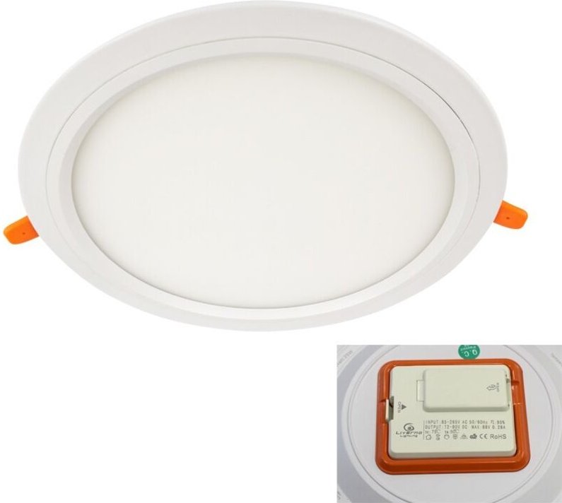 Led Downlight 25W 6000K cr 02-633-25-600