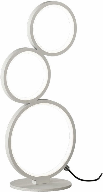 Led Schreib Nacht Tisch Lampe weiß-matt Schlaf Zimmer Beleuchtung Lese Leuchte dimmbar