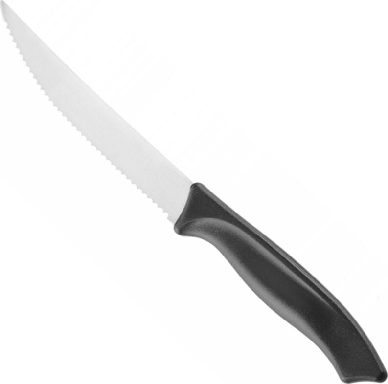 Steakmesser, gezahnt, Schwarz, (L)227mm - Hendi