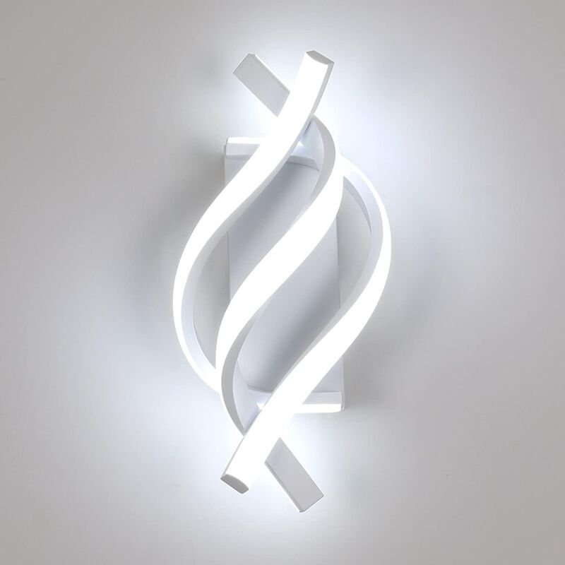 LED-Wandleuchte, 12 w, moderne Wandlampe für den Innenbereich, kreative Wandlampe aus Metall für Schlafzimmer, Zuhause, ...