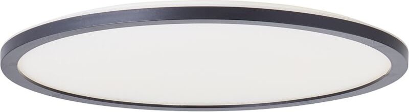 Brilliant Brennan LED-Deckenaufbau-Paneel 30cm, 3-Stufen-Dimmer mit Memory-Funktion, IP44 Spritzwasserschutz, Neutralwei...