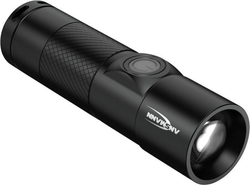 Aluminium-Taschenlampe future T350FR, USB-Stecker & Li-Ionen-Akku - Ansmann