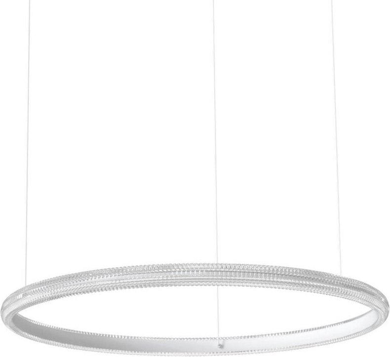 Ideal Lux MIRACLE 80cm LED Integrierte LED-Pendelleuchte Deckenleuchte Weiß 3000K