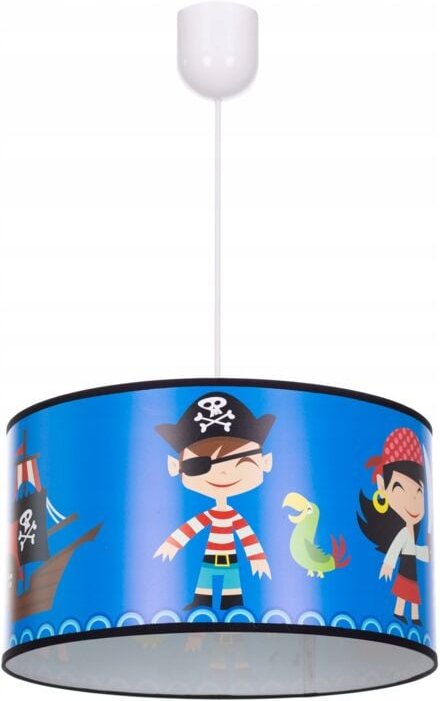 Hängende Deckenleuchte, Kronleuchter, Piraten-Lampenschirm