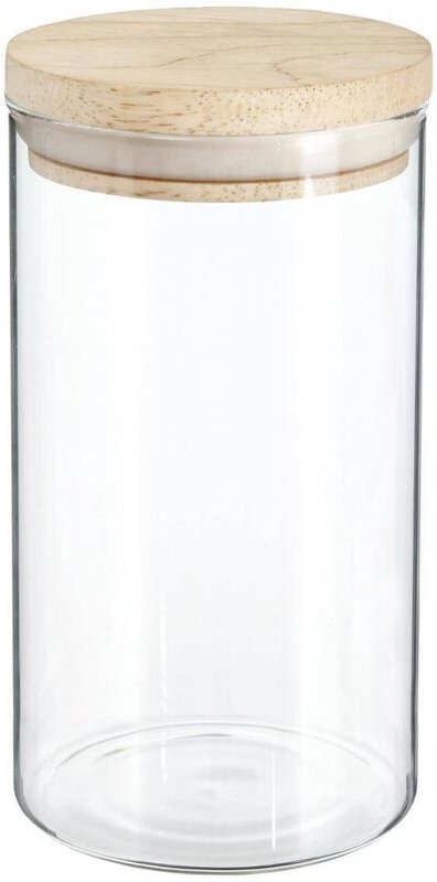 5five Simply Smart - Einmachglas glas holzdeckel hermet 1l - 5five
