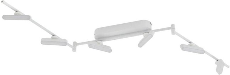 Thumbnail - Led Deckenlampe 'Eldrin' aus Metall dimmbar für Wohnzimmer & Esszimmer von Lindby