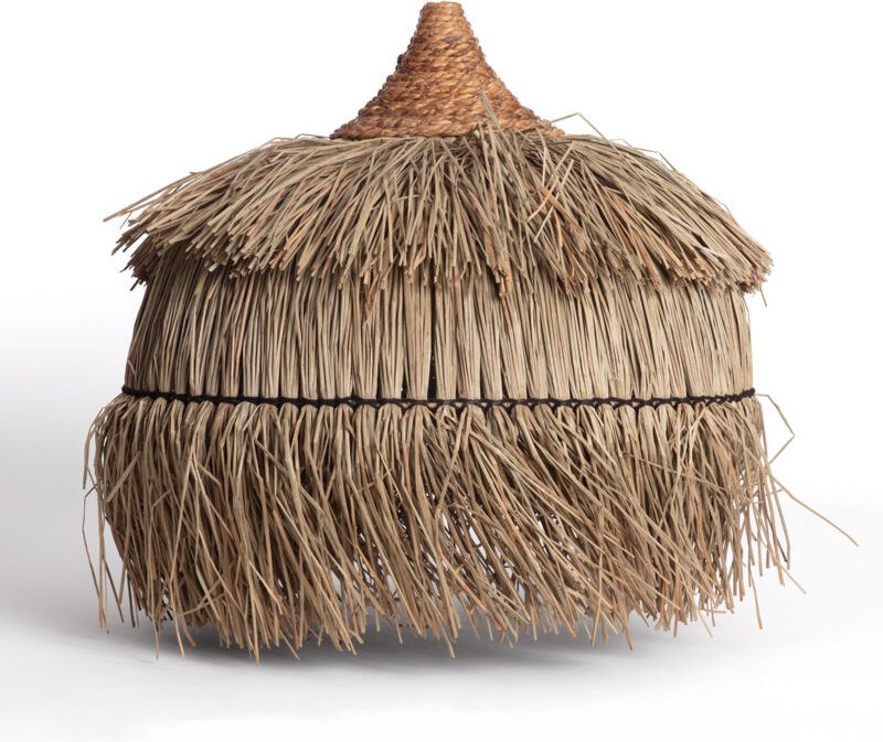 Lampenschirm für Hängeleuchte Rattan Liana ILUZZIA Natürlich