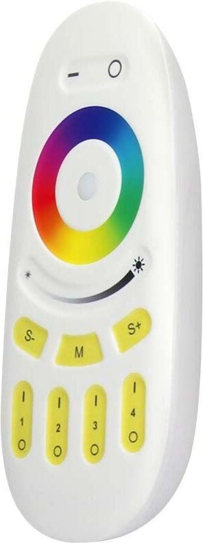 V-TAC Fernbedienung für RGB-LED-Streifen-Controller Weiße Farbe