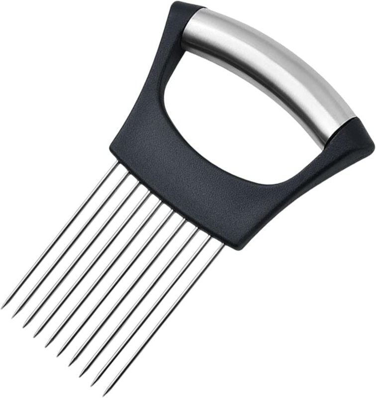 Shining House - Assistent zum Schneiden von Lebensmitteln, Hobelhalter, Zwiebelschneider, Zwiebelhalter, Küchenhobel, Sc...