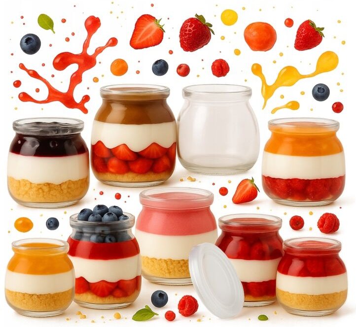 20 Dessertgläser (100 ml) – ideal als Geschenk