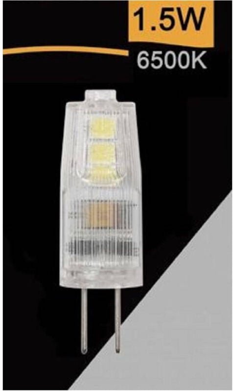Trade Shop Traesio - Trade Shop - 3 G4 led-lampen AC/DC12V 1,5W 150LM licht 3000K 4000K 6500K SPARDC-G4-1.5W-001 -