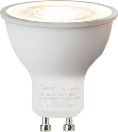 Intelligente GU10 rgbw LED-Lampe 5W 350 lm 2200-4000K