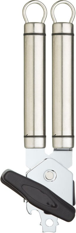 KitchenCraft Professional - Manueller Dosenöffner aus Edelstahl, Silber, 23 cm