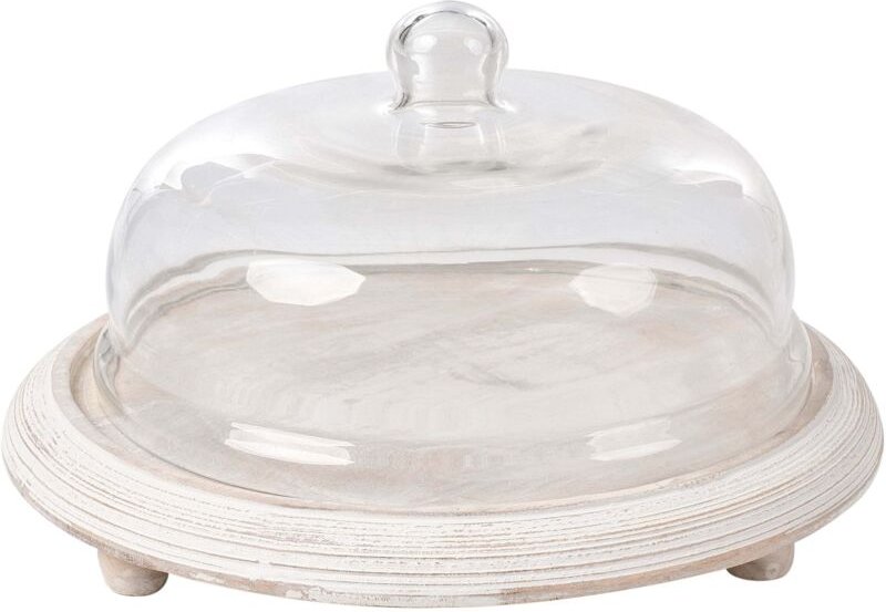 Tortenplatte ZAGAZIG Mango Holz Hellbraun