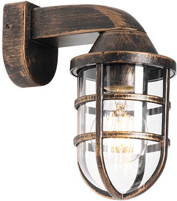 Vintage Außenwandleuchte Messing IP54 - Joeri