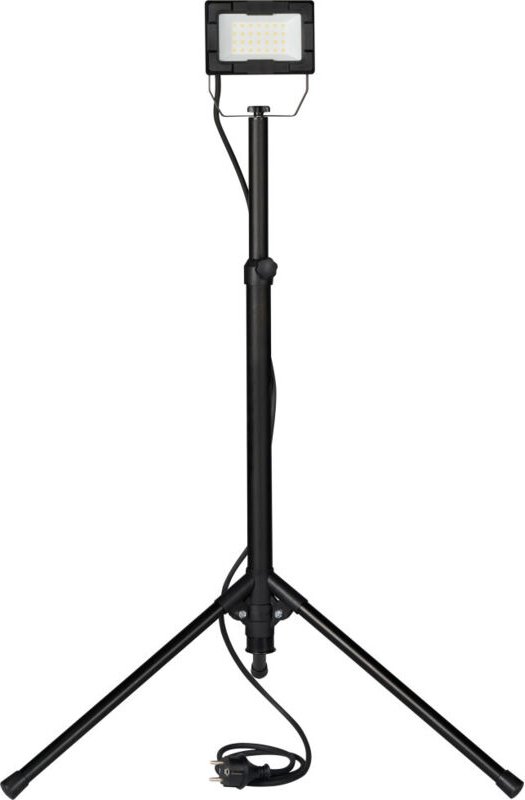 Smartwares LED-Arbeitsstrahler auf Stativ 2 in 1 höhenverstellbar Baustrahler