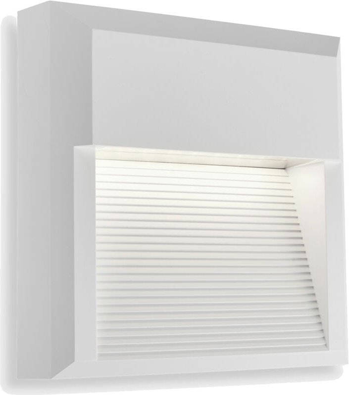 Aplique Exterior IP66 Kossel Indirect Square 200MM led 7W Blanco Neutro 4000K