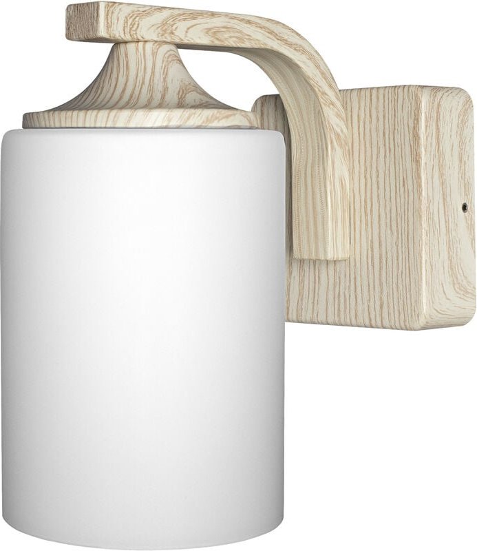 Thumbnail - Wandleuchte für Aussenwendung endura classic lantern Cylinder mit E27 Fassung Holzfarbenes Gehäuse aus Aluminium - Ledva...