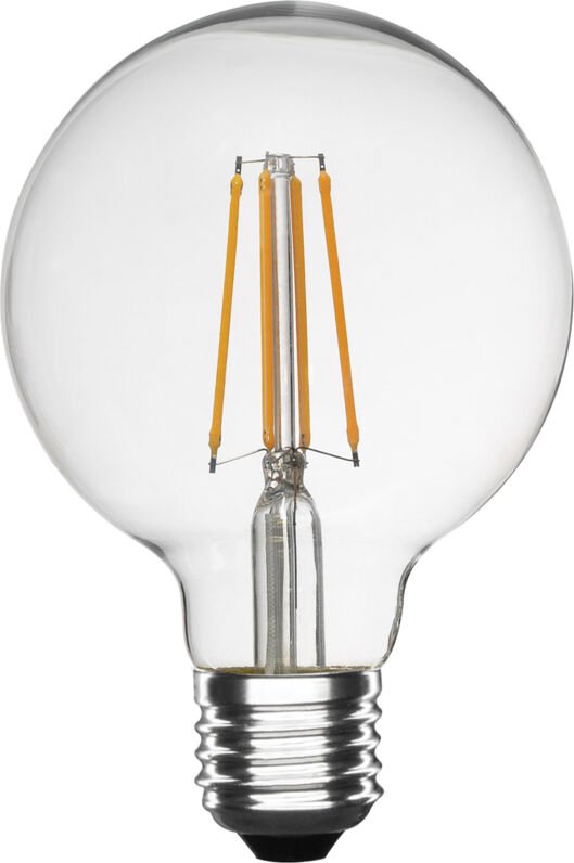 Alcapower - Transparente Kugel-LED-Glühlampe 10 w G125 1400 Lumen 3000 k