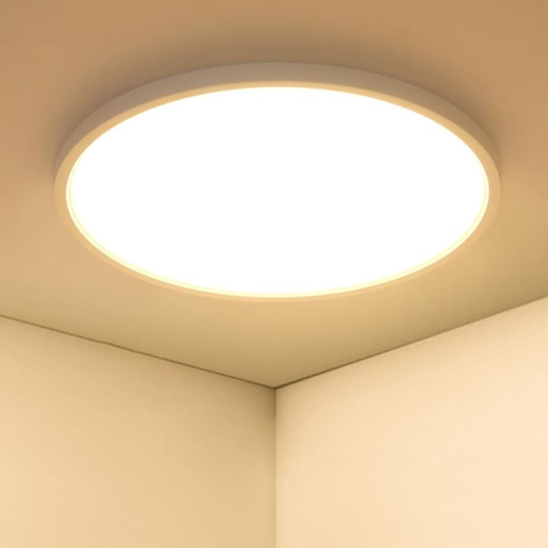 COMELY Moderne LED-Deckenleuchte 36W, Ultraflache Deckenleuchte für 40CM Schlafzimmer, Runde Deckenleuchte für Schlafzim...