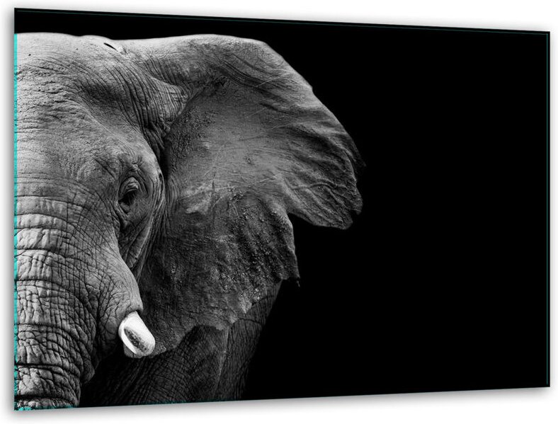 Glashakkungsbretständer 40x30 Elefant