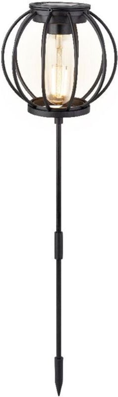 Set mit 3 Solar-Gartenleuchten Ø13x43cm 3lm