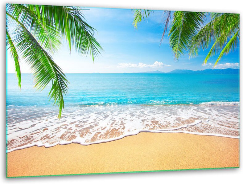 GlaShackingbrettänder 40x30 Strand