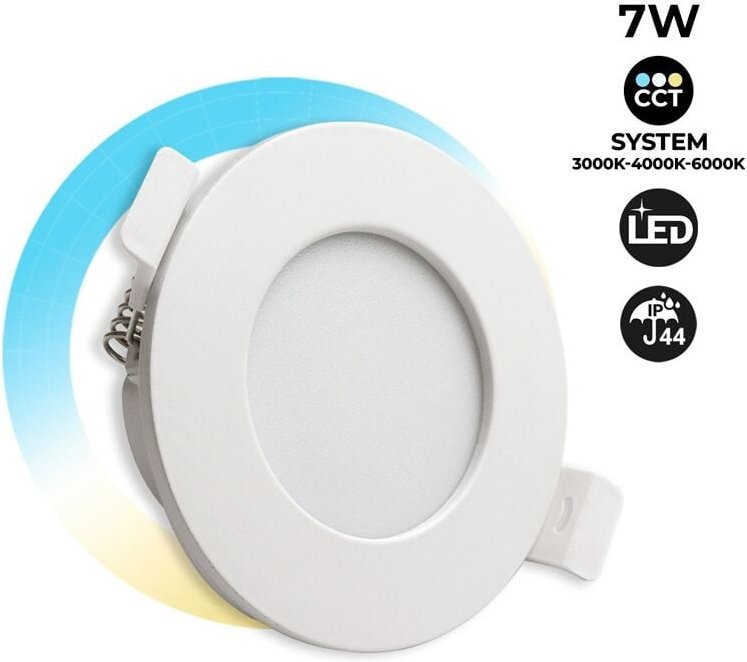Led Einbaustrahler cct - 7W - IP44