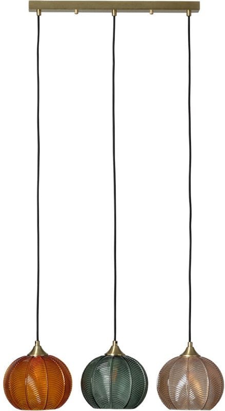 Efectoled - Pendelleuchte Glas Big Klimt Mehrfarbig