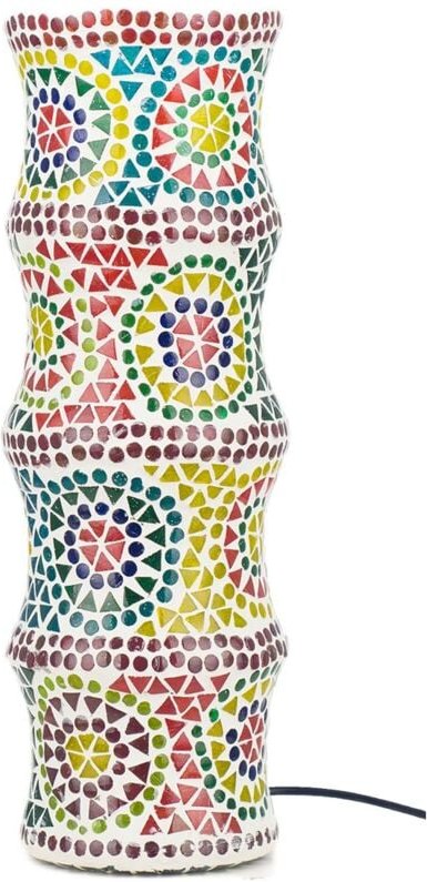 Möbel Desktop -Lampe Marokkanische Lampen -Multikolor -Lampen 13x13x40cm 26345 - Signes Grimalt