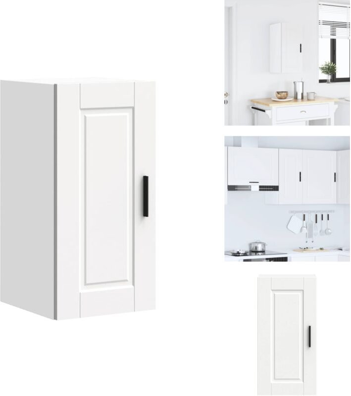 Küchen-Hängeschrank Porto Weiß Holzwerkstoff - Küchen-Wandschrank - Küchen-Wandschränke - Wandschrank Küche - Küchenschr...