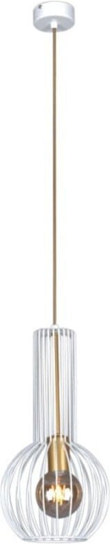 Moderne Pendelleuchte in Weiß und Gold Kaja ARVI K-4525