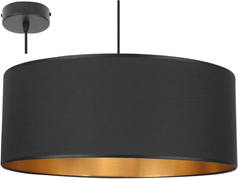 Elegante Hängelampe Golden Center 50 cm Lampenschirm