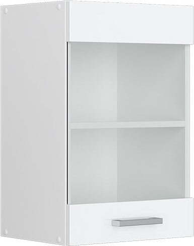 Thumbnail - Vicco - Küchenglasschrank R-Line, Weiß Hochglanz, 40 cm