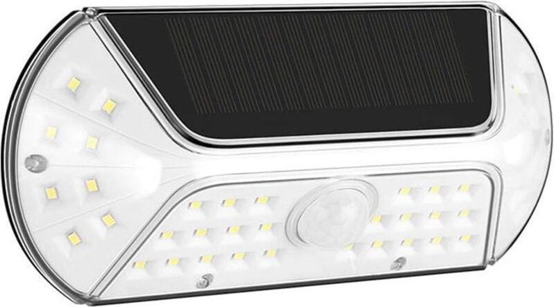 Solarleuchte für den Außenbereich, 40 LEDs, Bewegungsmelder, wasserdicht, kabellos, Solar-Sicherheitsleuchten für Garage...