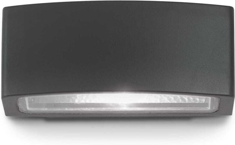 Ideal Lux - Andromeda - 1 Licht Außen Kleine Up Down Wandleuchte Schwarz IP55, E27