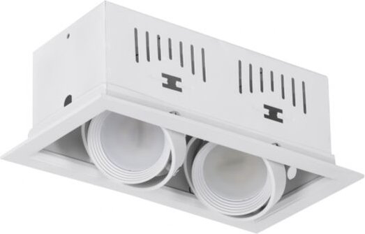 Kardan augusto einbaustrahler 2xgu10 weiß 11x21,5birnen nicht enthalten